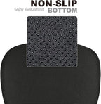 Sojoy Truck Seat Cushion with Firm Lumbar Support,Gel Seat Pad with Upper Lower Back Support Pillow for Office,Car,Truck, Pain Relief Coccyx Seat Cushion