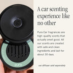 Pura Car Scent Refill - Fragrance for Pura Car Diffuser - Clean & Safe Luxury Diffuser Scent - Long-Lasting Fragrance for 30 Days of Aroma - Linens & Surf