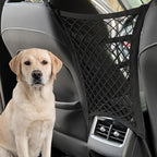 Car Dog Barrier for SUV, Pet Barrier Car Mesh Organizer for Dog & Child Drive Safety Barrier with Mesh Pockets, Storage Bag Travel Essentials Holder