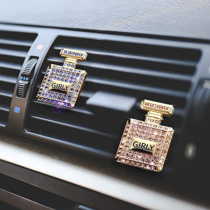 WIRESTER Fresh Scented Car Air Freshener Vent Clip, Decorative Accessories, Interior Decoration for Cars