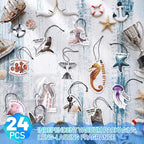 48 Pcs Employee Appreciation Gift Bulk Funny Air Freshener Car Scented Sea Animal Thank You Hanging Decor Inspirational Team Thank You Gift for Coworkers Staffs Nurse Teachers Student