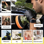 BATOCA 2026 S3 Cordless Car Buffer Polisher, 2x2.0Ah 12V Lithium-ion Rechargeable Battery Powered Polisher with 6 Variable Speed, DA Orbital Buffer for Car Detailing, Polishing, Waxing, Graffiti Style