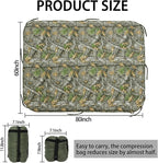 Military Poncho Liner 60”x 79” Camping Blanket Insulation Compact Waterproof for Travel Stadium Outdoor Camping