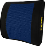 Goodyear Lumbar Support Pillow for Office Chair and Car Seat - Memory Foam Lumbar Pillow & Back Brace Support Posture Corrector, Lower Back Pain Relief