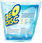 Walex Deo-Discs Bathroom Deodorizer & Commercial Air Freshener – Long-Lasting Odor Eliminator for Public Restrooms, Buses, Locker Rooms, Trash Areas & Facilities – Silent Fragrance, No Batteries