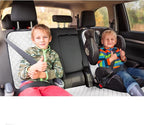 FH Group Car Seat Cushion Neosupreme Automotive Seat Cushions - Universal Fit, Rear Car Seat Cushion, Car Seat Cushions with Non-Slip Silicone Backing for SUV, Sedan, Van Rear Set White
