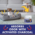 Gonzo Natural Magic Air Activated Charcoal - 2 Pack - for Litter Boxes Cages and Pet Beds 14 Ounce