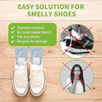 CLEVAST Activated Bamboo Charcoal Odor Absorber - 6 x 60g Air Purifying Bags, Natural Bamboo Charcoal Fresh Odor Moisture Eliminator, Deodorizer for Home, Closet, Shoe, Car Air freshener