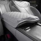 KMMOTORS Center Console Cover for Palisade(2019-2025), Thick Armrest Cushion, Console Protector, Palisade Accessories, Funda de consola Palisade (Palisade, Light Gray)