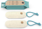 Bamboo Charcoal Air Purifying Bag - Lasts 365+ Days - Shoe Deodorizer, Odor Eliminator - No Chemicals - Air Freshener for Shoes and Closet - Remove Odor Naturally [2 Pack] [Beige]