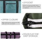 BeeGreen Insulated Cooler Bag with Handles Oversized Sturdy Leakproof Freezer Shopping Tote for Groceries Heavy Duty Thermal Food Delivery Bag Charcoal