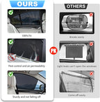 XCBYT Car Window Shades - 4 Pack 2018-2024 Toyota Camry Sunshade Side Window Sun Shade with Breathable Mesh, Insulate Heat and UV Rays, Protect Privacy, Safe Driving for Sleep Camping Breastfeeding
