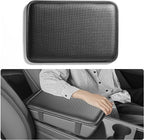 Car Armrest Covers, Vehicle Center Console Cover, Middle Storage Pads, Dog & Cat Paws Protetor, Carbon Fiber PU Leather, Waterproof, Anti-Slip, Auto Interior Accessories, Black, Size S
