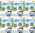 Febreze Car Vent Clip Air Freshener, Gain Original, 2 Count, (Pack of 6)