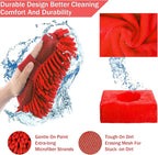 Car Wash Kit Car Wash Cleaning Kit Car Wash Foam Gun Sprayer Microfiber Sponge and Towels Car Foam Gun Tire Brush Collapsible Bucket Car Washing Kit