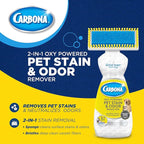Carbona Oxy-Powered Pet Stain & Odor Remover | Carpet Cleaner for Pets | 13.5oz