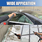 M MINGLE Replacement Pressure Washer Gun with Extension Wand, 30 Degree Curved Rod, M22 15mm or M22 14mm Fitting, 5 Nozzle Tips, 4000 PSI