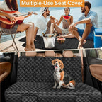 Dog Car Seat Cover for Back Seat Compatible with Jeep Gladiator Compass Wrangler Cherokee Renegade Accessories, Waterproof Non-Slip Pet Bench Backseat Covers 2026 New