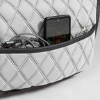 FH Group Car Seat Cushion – Neosupreme Single Front Seat Cover with Front Pockets, Airbag Compatible, Universal Fit Car Seat Cushion for Driver or Passenger Seat, SUV, Truck, Sedan & Van – White