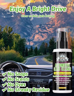 Kingvo Car Ceramic Coating, Car Spray Wax Graphene Polish Crystal Coating,Windshield Washer Fluid Window Cleaner Detailing Supplies Automotive Kit