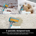 Shark StainStriker HairPro Portable Carpet, Upholstery & Area Rug Cleaner, Stain, Hair & Odor Remover, 3 Tools & dual activated Solution, Teal, PX253BRN