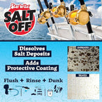STAR BRITE Salt Off Concentrate - Ultimate Salt Remover Wash & Marine Engine Flush for Boats, Vehicles, Trailers, and More - 128 OZ Gallon (093900N)