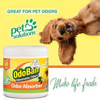 OdoBan 2-Gallon Pet Floor Cleaner and 3-Pack 14oz Citrus Odor Absorbers Bundle