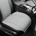 West Llama Linen Car Seat Covers-Breathable & Soft-Front Car Seat Protector Universal Fit 90% Cars,SUVs,Trucks,Diamond Pattern- 1Piece,Gray