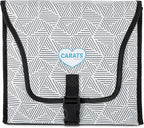 Car Seat Cooling Pad for Babies, Toddlers, and Kids - Comfortable and Durable Cooling Pad for Hot Summer Days - One Size Fits All, Black and White