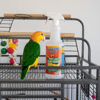 Absolutely Clean Amazing Bird Cage Cleaner and Deodorizer - Just Spray/Wipe - Safely & Easily Removes Bird Messes Quickly and Easily - Made in The US - Fragrance Free (32oz Pack of 1)