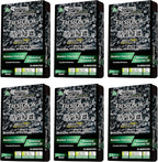 Treefrog Air Freshener, Bamboo Charcoal, New Car Scent 6-Pack, Captures, Eliminates Odors, Purifies and Freshens Air, Generously Large Size 200g