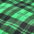 Heated Blanket - 12-Volt Electric Blanket for Car, Truck, SUV, or RV - Portable Winter Car Accessories for Camping or Travel by Stalwart (Green and Black Plaid)