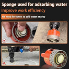 Diamond Hole Saw Kit for Tile, Ceramic, Granite, Marble and More Drilling - ZNXIMER 11pcs Tile Hole Saw Kit (6/8/10/20/25/28/32/35/45/50/65MM)