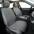 Luxury Full Coverage Car Seat Covers, Premium Breathable 3D Diamond Pattern Fabric, All-Season Automotive Interior Seat Protectors, Universal Fit for Sedan SUV Truck (2 Fronts Gray)