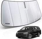 MZS Windshield Sun Shade Compatible with Odyssey 2021-2026, Foldable Car Sun Shield with Storage Pouch, Front Window Visor Sunshade Accessories for Interior Protector