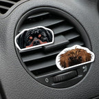 WIRESTER Fresh Scented Car Air Freshener Vent Clip, Decorative Accessories, Interior Decoration for Cars - Dog, Cat, Animal