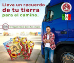 3pcs La Chica Fresita Car Air Freshener - 4 Weeks Long-lasting Strawberry Scent - The Must-have Rear View Mirror Hanging Accesory for Trucks and Vans - Strong & Proudly Mexican Automotive Fragrance