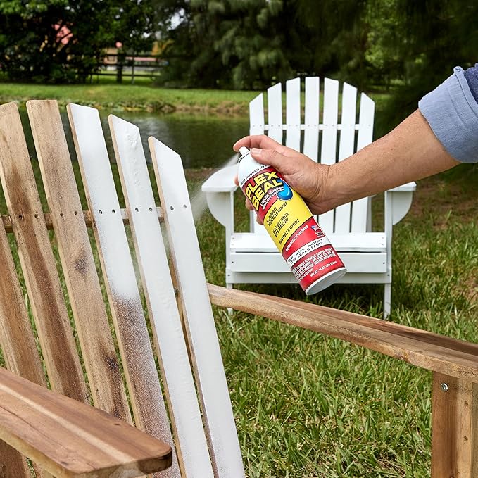 Flex Seal, 14 oz, Black, Stop Leaks Instantly, Waterproof Rubber Spray On Sealant Coating, Perfect for Gutters, Wood, RV, Campers, Roof Repair, Skylights, Windows, and More