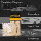 Worldwide Nutrition Tyler AutoGlam Car Air Fresheners - 3 Pack Bless Your Heart Scent - Multi Purpose Key Chain