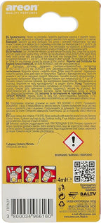 AREON Fresco FRTN27 Hanging Car and Home Air Freshener, Coffee