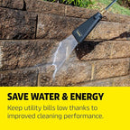 Kärcher eco!Booster Pressure Washer Nozzle - Universal 1/4" Quick Connect Nozzle for 50% More Cleaning Power on Cars, Fences, and Patio Furniture