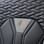 FLORICH Seat Covers for Cars, Waterproof Seat Covers, Leather Car Seat Covers 2 Pack, Universal Seat Cushion Protector for Most Cars Trucks SUV-Gray&Black
