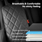 Corolla Center Console Cover/Pad Fit 2020-2023 2024 2025 2026,Faux Leather Toyota Corolla Armrest mat,Posture Improving Support Cushion,Protector Console,Waterproof, Wear-Resistant