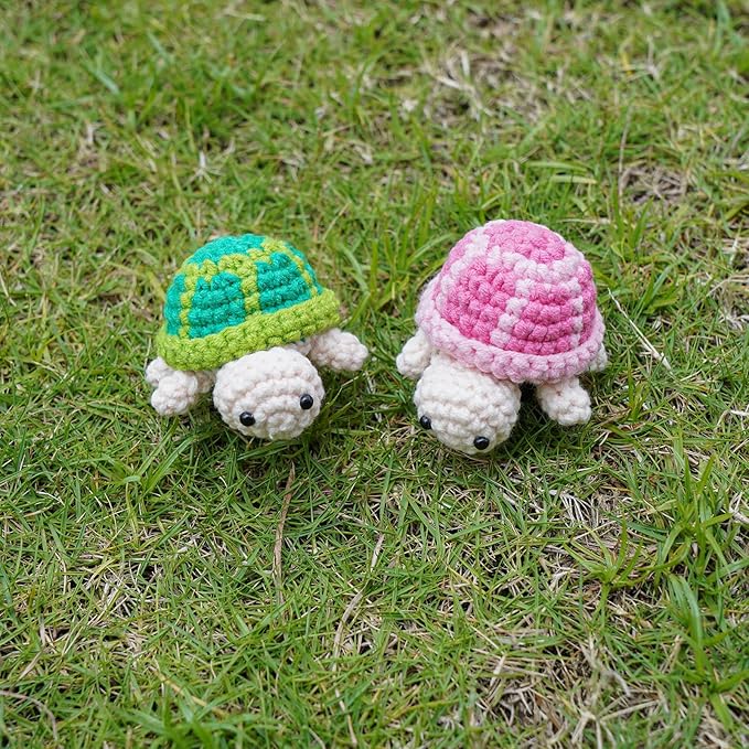 Wonhibo 2 Pack Turtle Car Air Freshener Vent Clip, 2 Pack Cute Soft Stuffed Animal Vent Decor Car Accessories for Women