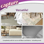 Capture Carpet & Rug Dry Cleaner w/Resealable lid - Home, Car, Dogs & Cats Pet Carpet Cleaner Solution - Strength Odor Eliminator, Stains Spot Remover, Non Liquid & No Harsh Chemical (2.5 lb)