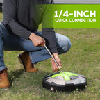 GreenWorks 5210902 15" Extension Included Surface Cleaner, Green