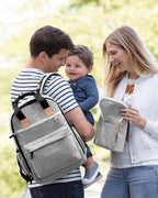 Skip Hop Baby Breastmilk Cooler Insulated Bottle Bag, Grab & Go, Chevron