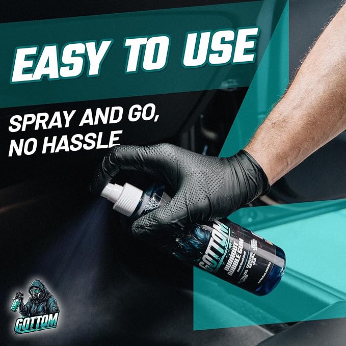 Gottom Air Freshener Spray - Long Lasting Odor Eliminator - 16 oz (Burnout BubbleGum) - Car Scent, Auto Odor Remover, Fresh Fragrance, Air Freshener for Trucks, SUVs, RVs, New Car Smell