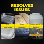 Meguiar's Leather Care Kit,This Car Care Kit Includes a Premium Car Leather Cleaner and Conditioner, Drill Backing Plate, Cleaning Disc, Microfiber to Effectively Deep Clean, Nourish & Protect, Kit