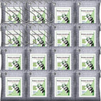 Activated Charcoal Odor Absorber for Strong Odor, Basement, Cars, Closets, Shoes, Smoke. 16 Pack Bamboo Charcoal Air Purifying Bags Deodorizer Odor Eliminator for Home
